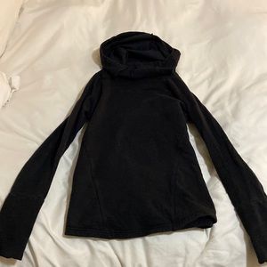 Lucy Open Cowl Neck Pullover Sweatshirt